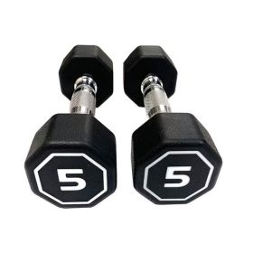 Octagon Dumbbell for Commercial & Household Fitness Usage