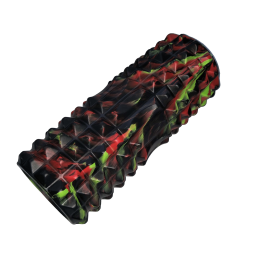 Lactic Release Foam Roller (Color: Black Tie-Dye)