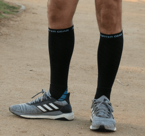 Endurance Compression Socks for Running and Hiking (size: L/XL (US Women 8-15.5 / US Men 8-14))